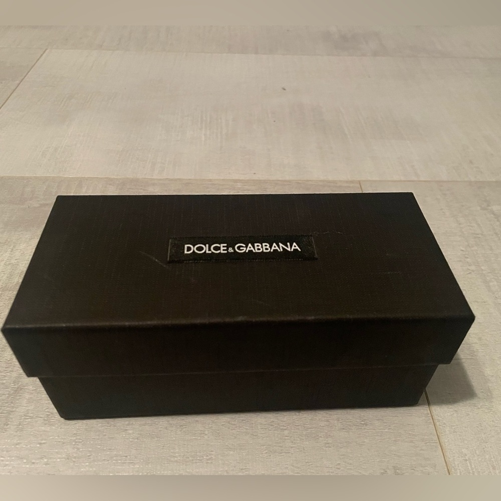 Dolce and Gabbana glasses box